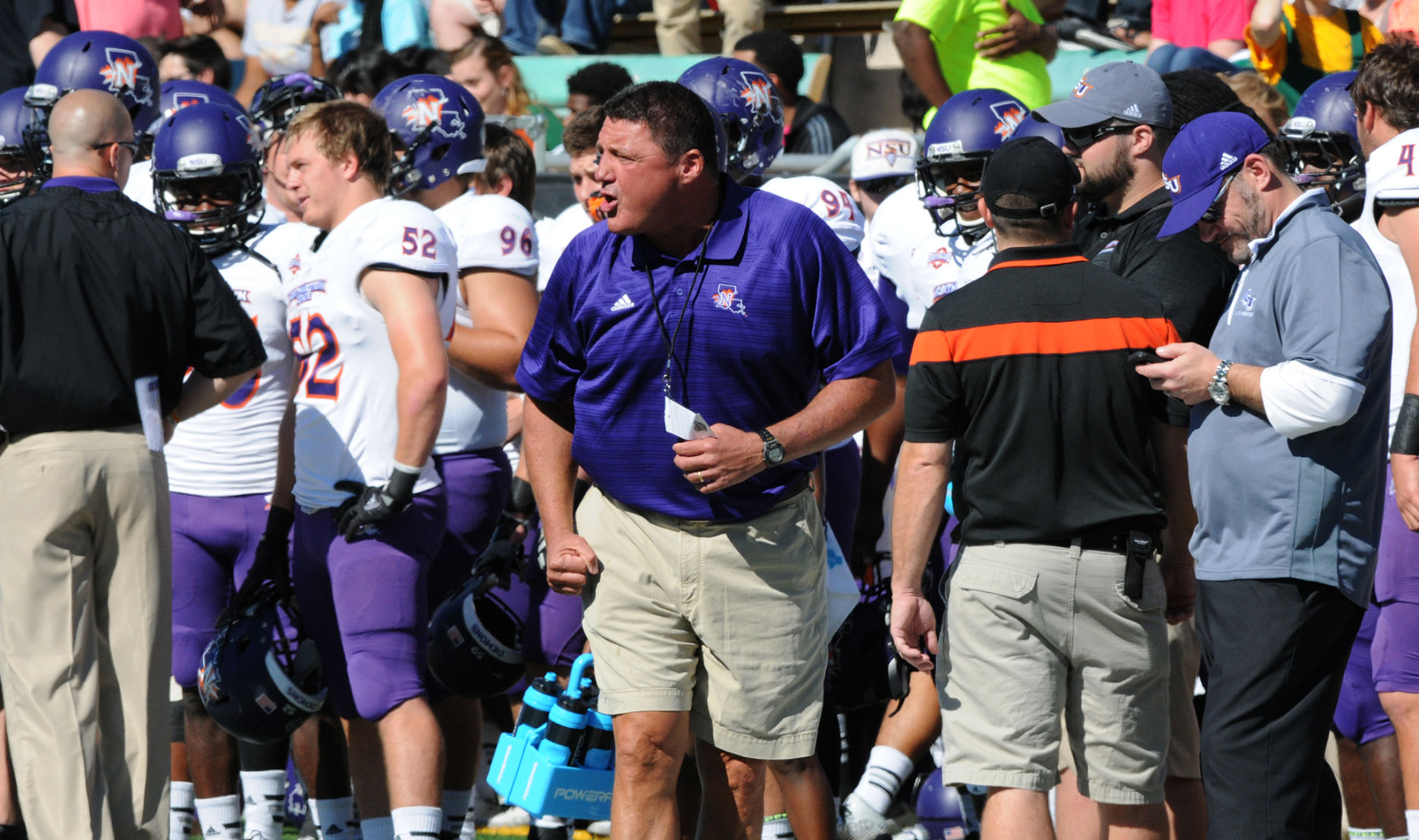 LSU-Northwestern State: Orgeron 3